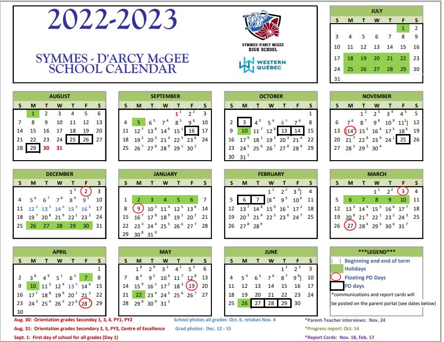Quebec School Calendar 2023 Get Calendar 2023 Update